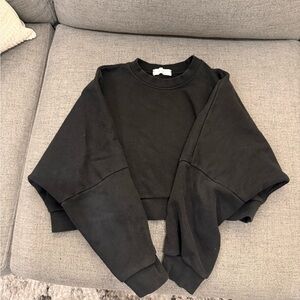 OAK + FORT Cropped Crewneck